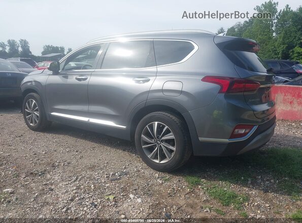 5NMS3CAD8LH152342 2020 HYUNDAI SANTA FE Gray Trasero izquierdo