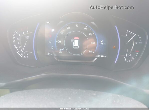 5NMS3CAD8LH152342 2020 HYUNDAI SANTA FE Gray Vista de los asientos traseros