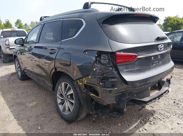 5NMS3CAD8LH155998 2020 HYUNDAI SANTA FE Gray Trasero izquierdo