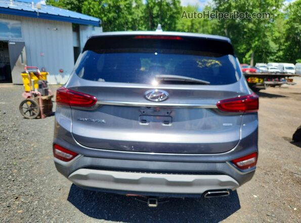 5NMS3CAD8LH175586 2020 HYUNDAI SANTA Silver უკანა ხედი