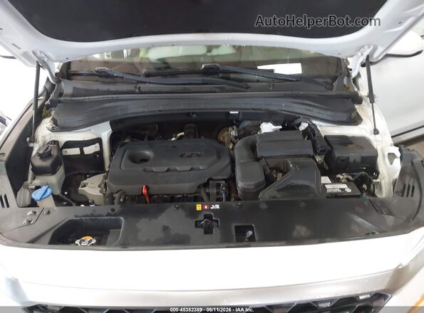 5NMS3CAD8LH225385 2020 HYUNDAI SANTA FE White Widok z tyłu