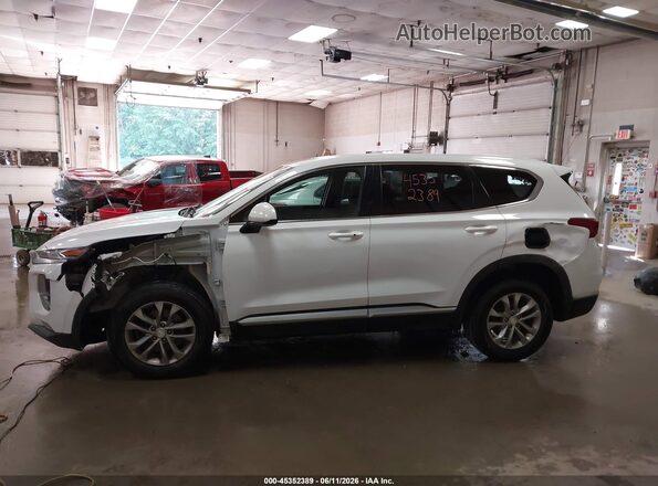 5NMS3CAD8LH225385 2020 HYUNDAI SANTA FE White Widok z przodu