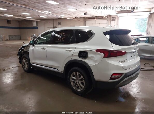5NMS3CAD8LH225385 2020 HYUNDAI SANTA FE White Tył lewy
