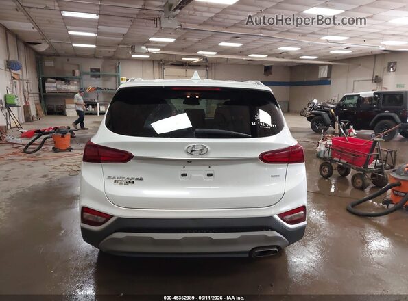 5NMS3CAD8LH225385 2020 HYUNDAI SANTA FE White 