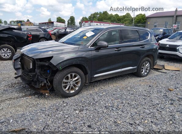 5NMS3CAD8LH238489 2020 HYUNDAI SANTA FE Pewter Передняя левая четверть