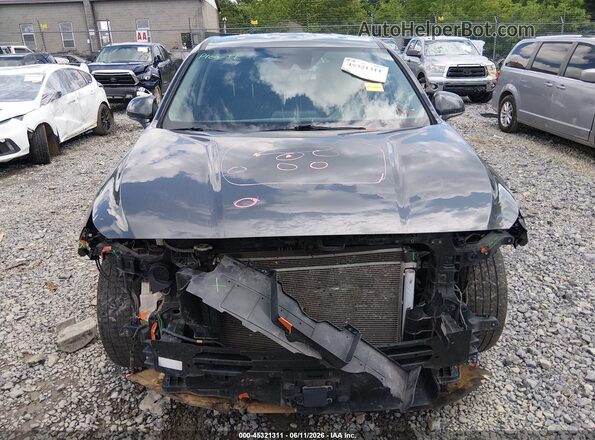 5NMS3CAD8LH238489 2020 HYUNDAI SANTA FE Pewter Вид задней части салона