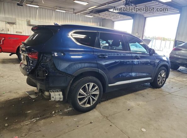 5NMS3CAD8LH262615 2020 HYUNDAI SANTA Blue უკანა მარჯვენა