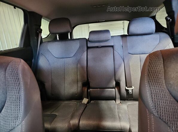 5NMS3CAD8LH262615 2020 HYUNDAI SANTA Blue უკანა სავარძლების ხედი