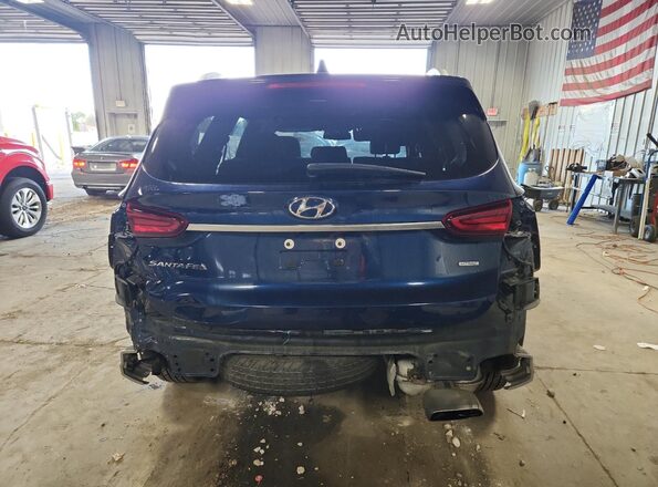 5NMS3CAD8LH262615 2020 HYUNDAI SANTA Blue უკანა ხედი