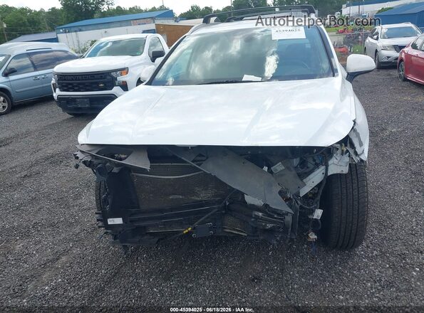 5NMS3CAD9KH028871 2019 HYUNDAI SANTA FE White Widok zestawu wskaźników