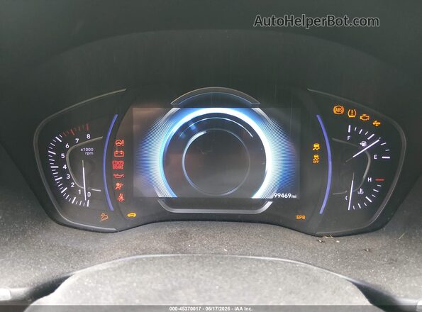 5NMS3CAD9KH032208 2019 HYUNDAI SANTA FE Black Vista de los asientos traseros