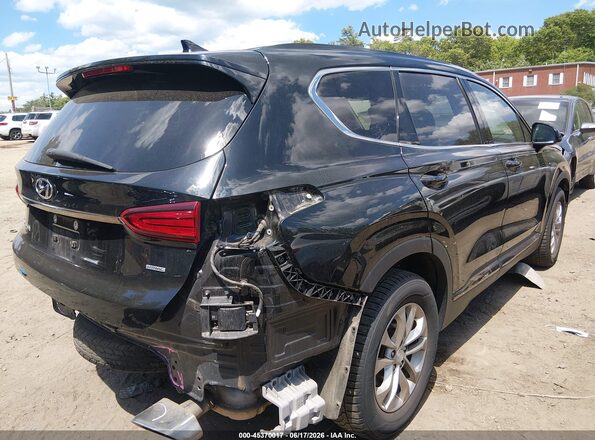 5NMS3CAD9KH032208 2019 HYUNDAI SANTA FE Black Trasero derecho