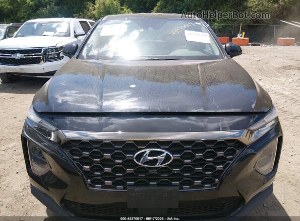 5NMS3CAD9KH032208 2019 HYUNDAI SANTA FE Black Vista interior trasera