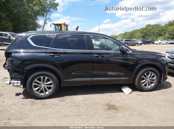 5NMS3CAD9KH032208 2019 HYUNDAI SANTA FE Black Vista interior de 360 grados