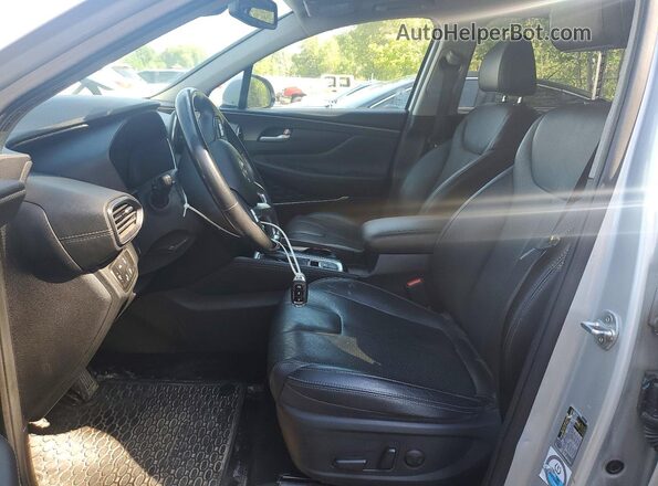 5NMS3CAD9LH176343 2020 HYUNDAI SANTA Silver Vista interior delantera