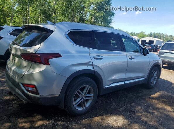5NMS3CAD9LH176343 2020 HYUNDAI SANTA Silver Trasero derecho
