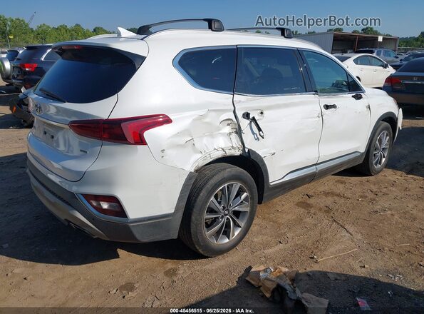 5NMS3CAD9LH177962 2020 HYUNDAI SANTA FE White Հետևի աջ