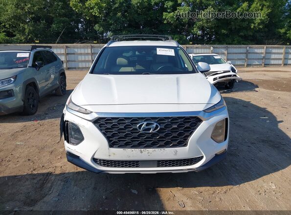 5NMS3CAD9LH177962 2020 HYUNDAI SANTA FE White Սարքավորումների վահանակի տեսք