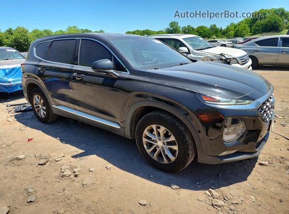 5NMS3CAD9LH204240 2020 HYUNDAI SANTA Black Przód prawy