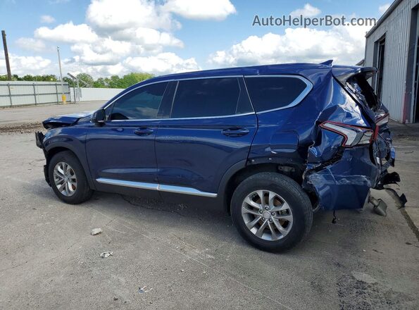 5NMS3CADXKH039264 2019 HYUNDAI SANTA Blue 