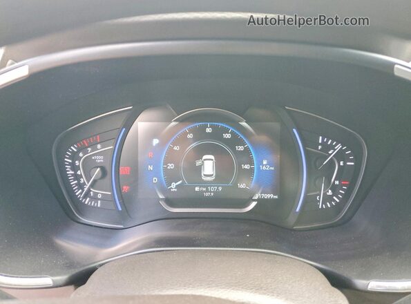 5NMS3CADXKH039264 2019 HYUNDAI SANTA Blue 