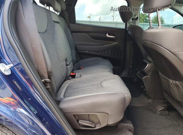 5NMS3CADXKH039264 2019 HYUNDAI SANTA Blue 