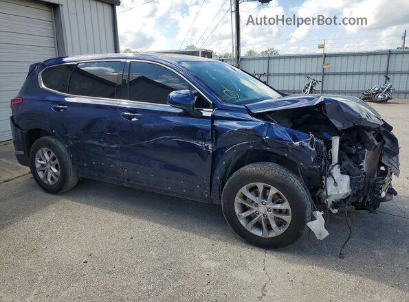 5NMS3CADXKH039264 2019 HYUNDAI SANTA Blue 