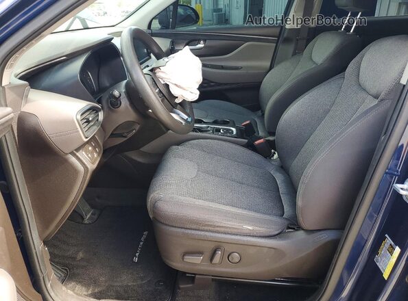 5NMS3CADXKH039264 2019 HYUNDAI SANTA Blue 