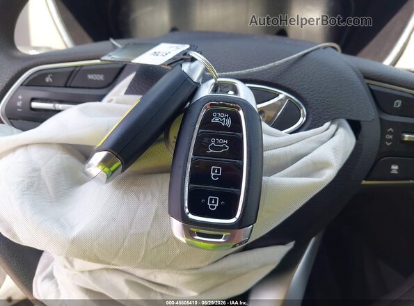 5NMS3CADXKH074953 2019 HYUNDAI SANTA FE White Dashboard view
