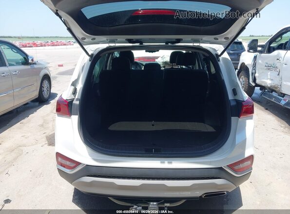 5NMS3CADXKH074953 2019 HYUNDAI SANTA FE White 