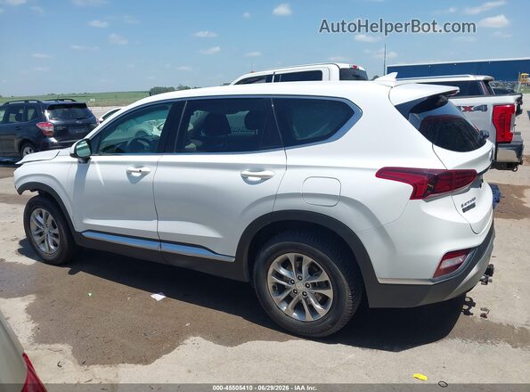 5NMS3CADXKH074953 2019 HYUNDAI SANTA FE White 360 interior view