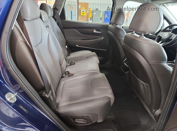 5NMS3CADXLH153699 2020 HYUNDAI SANTA Blue Widok tylnych siedzeń