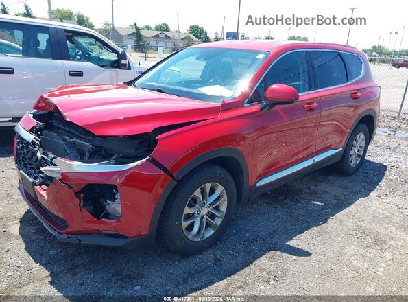 5NMS3CADXLH172625 2020 HYUNDAI SANTA FE Red Vista tres cuartos delantera izquierda