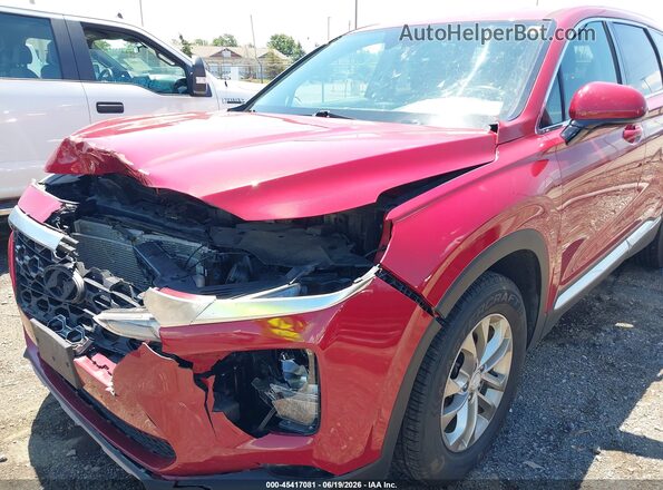 5NMS3CADXLH172625 2020 HYUNDAI SANTA FE Red Vista frontal