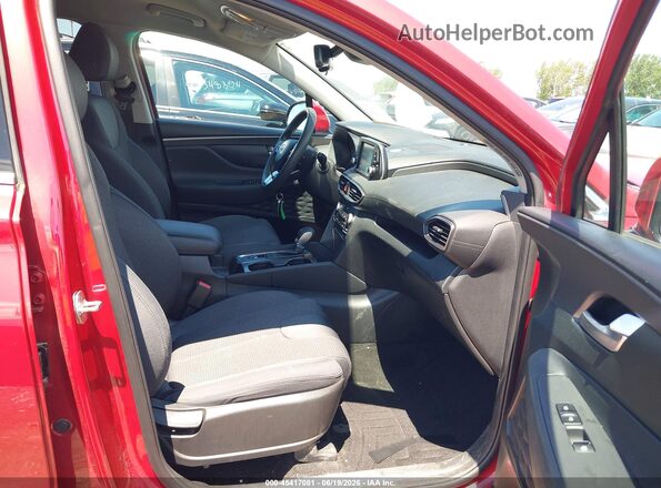 5NMS3CADXLH172625 2020 HYUNDAI SANTA FE Red Vista interior delantera
