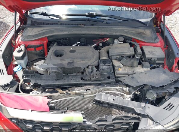 5NMS3CADXLH172625 2020 HYUNDAI SANTA FE Red Vista trasera