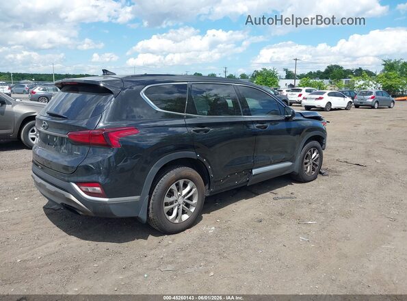 5NMS3CADXLH174813 2020 HYUNDAI SANTA FE Black Задня права чверть