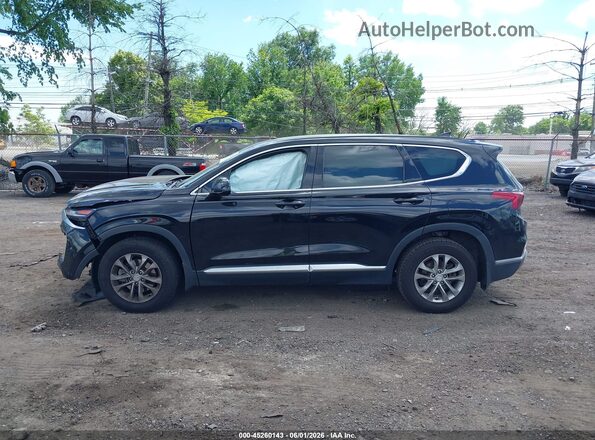 5NMS3CADXLH174813 2020 HYUNDAI SANTA FE Black Панорамний вид салону 360°