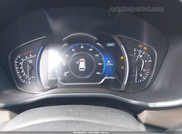 5NMS3CADXLH174813 2020 HYUNDAI SANTA FE Black Вид задніх сидінь