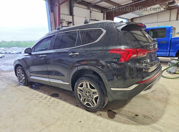 5NMS3DA13PH003127 2023 HYUNDAI SANTA Черный Задняя левая четверть
