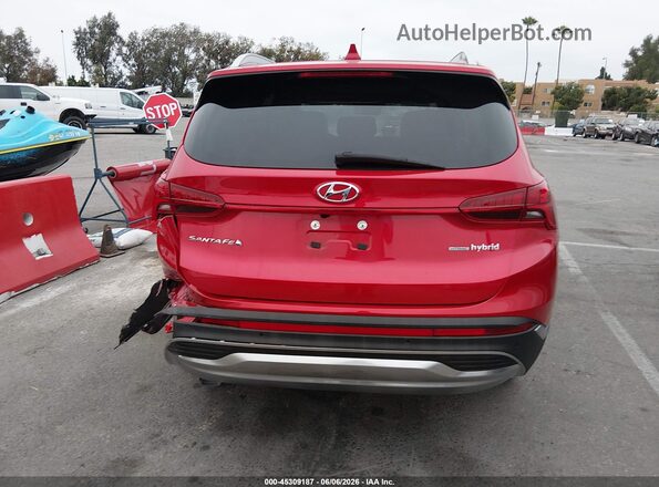 5NMS3DA14PH011236 2023 HYUNDAI SANTA FE HYBRID Красный 