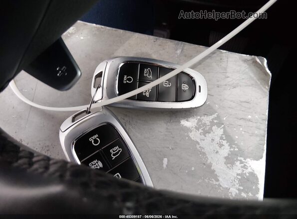 5NMS3DA14PH011236 2023 HYUNDAI SANTA FE HYBRID Красный Вид панели приборов