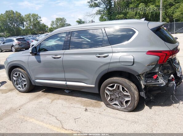 5NMS3DA14PH014816 2023 HYUNDAI SANTA FE HYBRID Gray Панорамний вид салону 360°