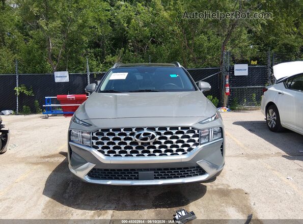 5NMS3DA14PH014816 2023 HYUNDAI SANTA FE HYBRID Gray Вид щитка приладів