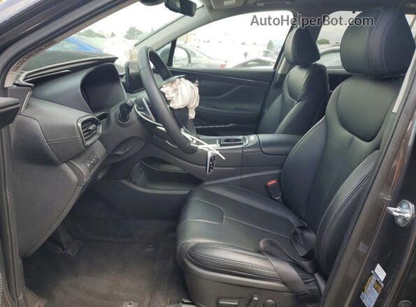 5NMS3DA19PH013354 2023 HYUNDAI SANTA Gray Widok wnętrza z przodu