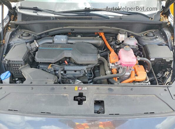 5NMS3DA19PH013354 2023 HYUNDAI SANTA Gray Widok komory silnika