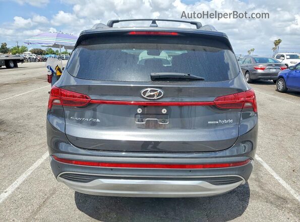 5NMS3DA19PH013354 2023 HYUNDAI SANTA Gray Widok z tyłu