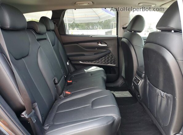 5NMS3DA19PH013354 2023 HYUNDAI SANTA Gray Widok wnętrza z tyłu