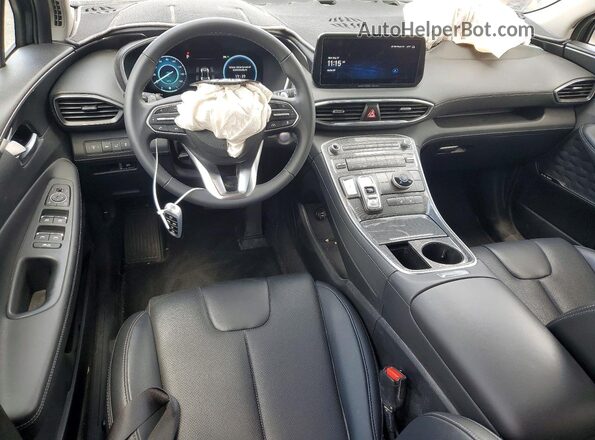 5NMS3DA19PH013354 2023 HYUNDAI SANTA Gray Widok deski rozdzielczej