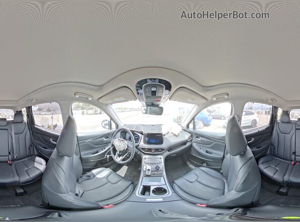 5NMS3DA19PH013354 2023 HYUNDAI SANTA Gray Widok wnętrza 360 stopni